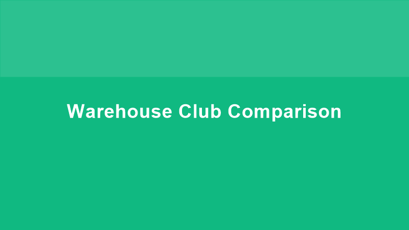 Warehouse Club Membership